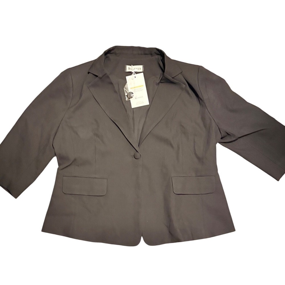 Elleven Blazer Womens XL Black